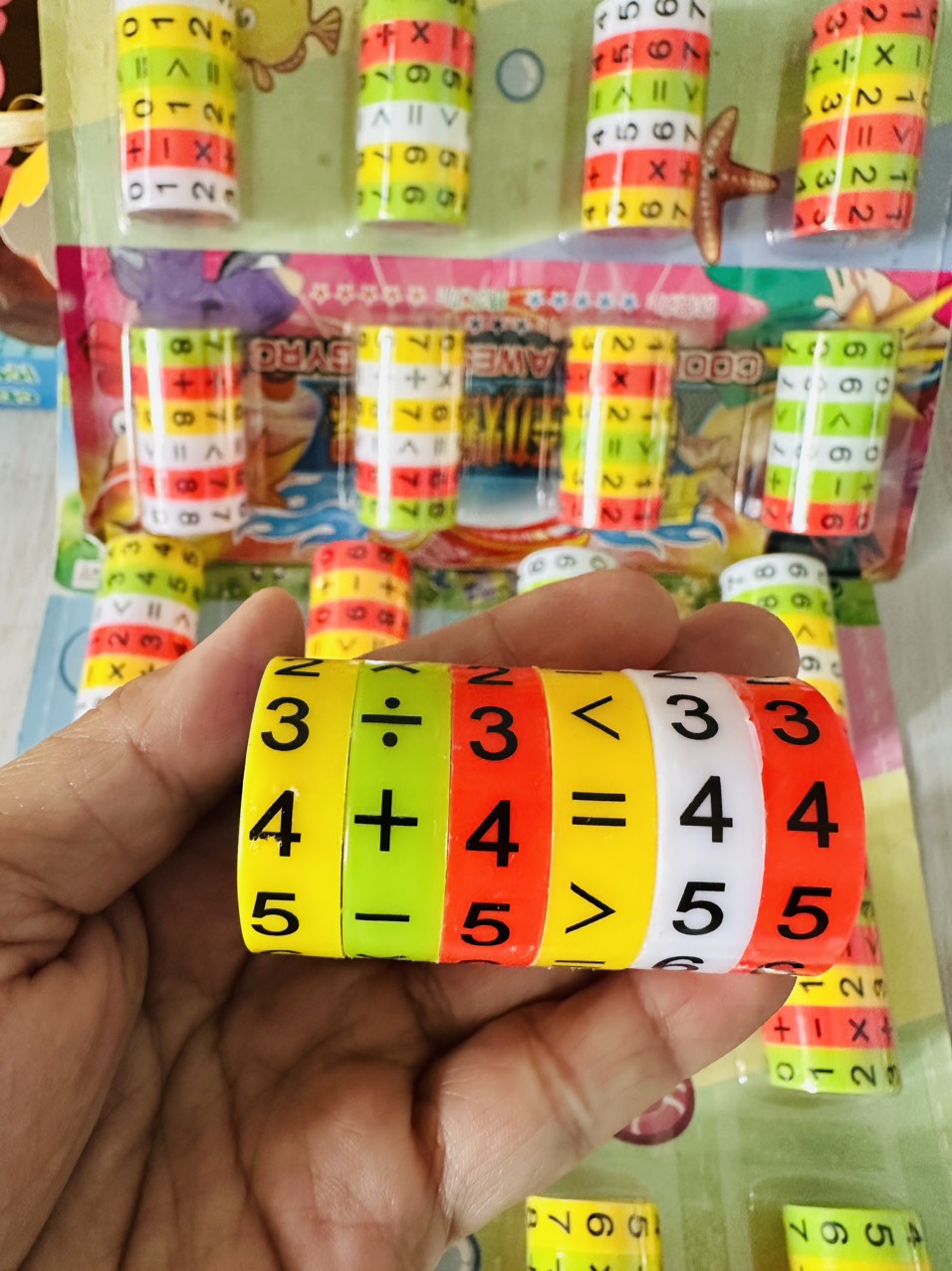 Đồ Chơi Khối Rubik Học Toán Nhiều Lớp Dành Cho Trẻ Em
