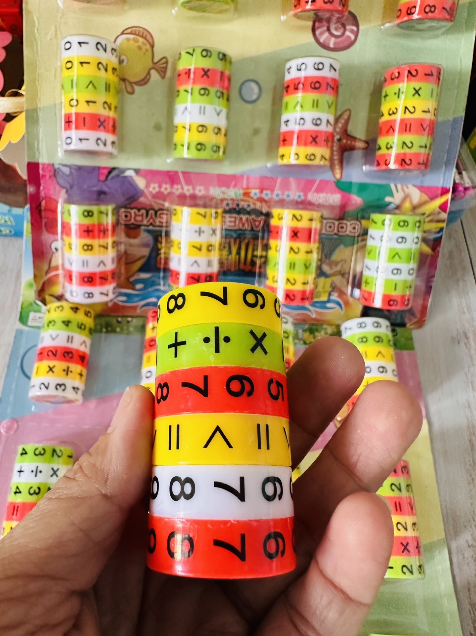 Đồ Chơi Khối Rubik Học Toán Nhiều Lớp Dành Cho Trẻ Em
